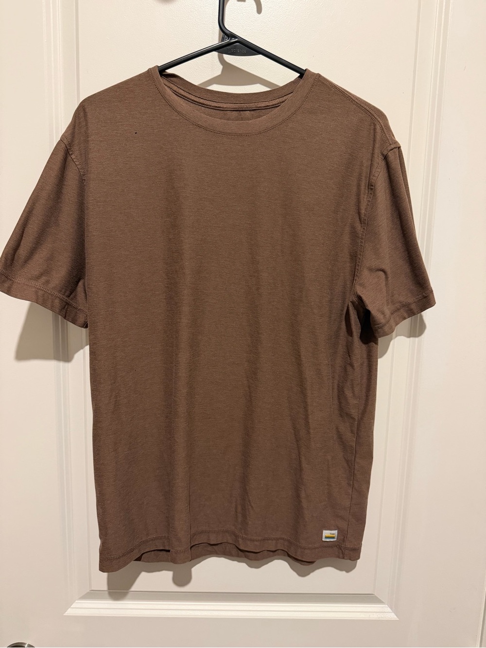 Vuori Brown Short Sleeve Crewneck Tee